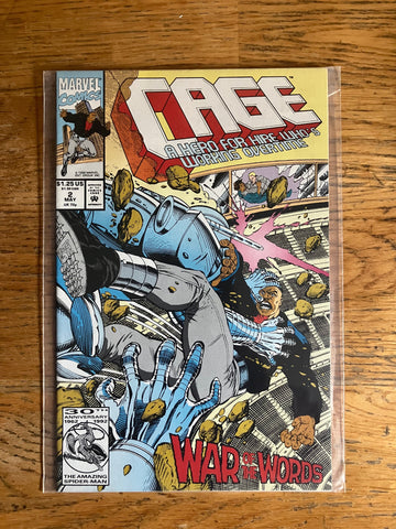 Cage #2. Marvel Comics. Volume 1. May of 1992 Luke Cage