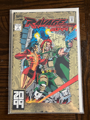 RAVAGE 2099 #1 (Marvel, 1992) VF/NM Stan Lee