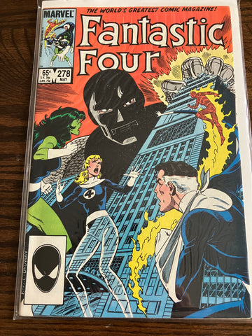 Fantastic Four #278 (1985) Newstand ORIGIN OF DOCTOR DOOM