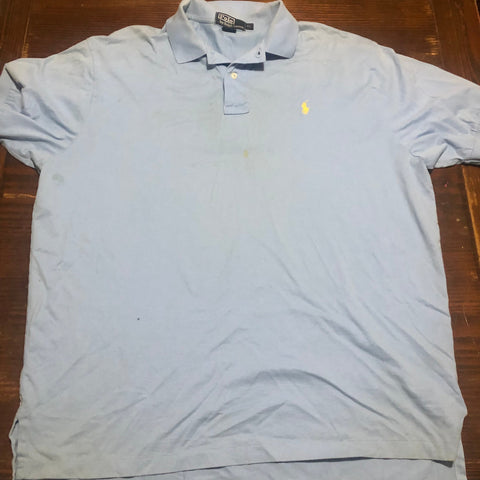 Lot of 4 - Vintage - Used Polo Tee Shirts Size XL