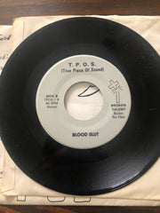 Broken Talent - Blood Slut 	 – TPOS-1 	 Vinyl, 7", 45 RPM