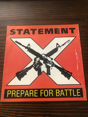 Statement - Prepare For Battle -Hardline Records – Vinyl, 7", 45 RPM