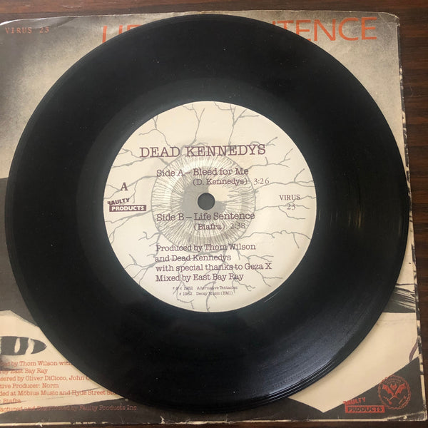 Dead Kennedys - Bleed for me , Alternative Tentacles – VIRUS 23 Format:  Vinyl, 7