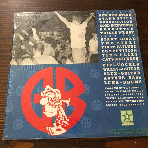 Gorilla Biscuits - Start Today - Revelation Records Vinyl