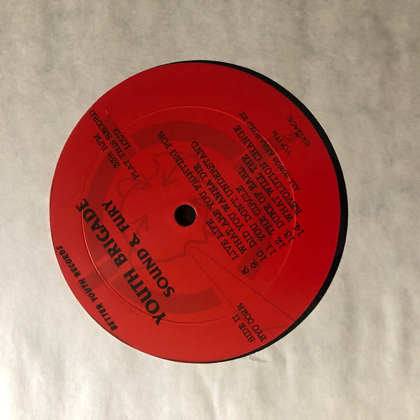 Youth Brigade - Sound & Fury - Better Youth Organization – Vinyl, LP, Album