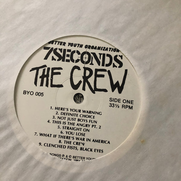 7 Seconds - The Crew - Better Youth Organization – Vinyl, LP