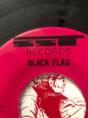 Black Flag - Nervous Breakdown  SST-001 ,Vinyl ,7“, EP ,45 RPM, V 6  1984