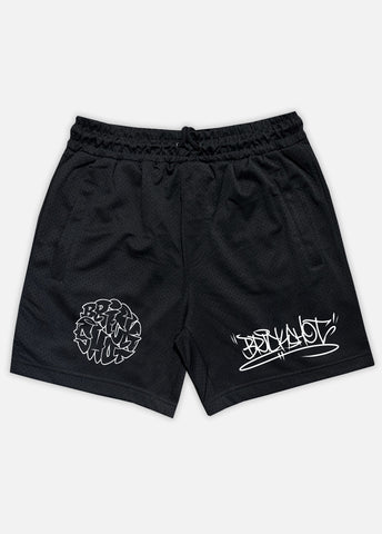 2026- BRICK SHOT - BLACK SHORTS