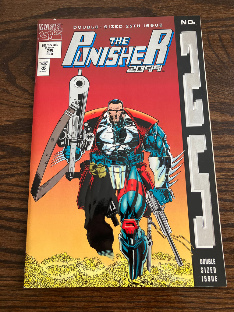 VTG The Punisher 2099 Vol. 1 No. 25 February 1995 double size comic Marvel