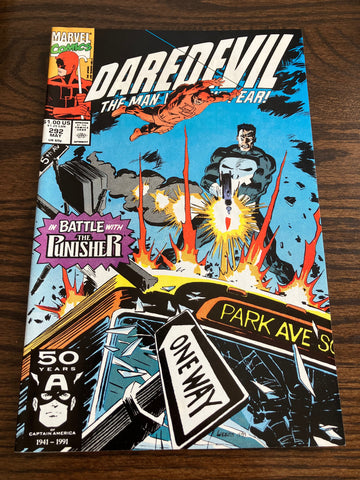Daredevil #292 Battle With The Punisher (1991 Marvel Comics)