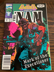 THE PUNISHER INVADES THE NAM 2 comic lot The NAM # 52 53 Complete Story Part 1+2