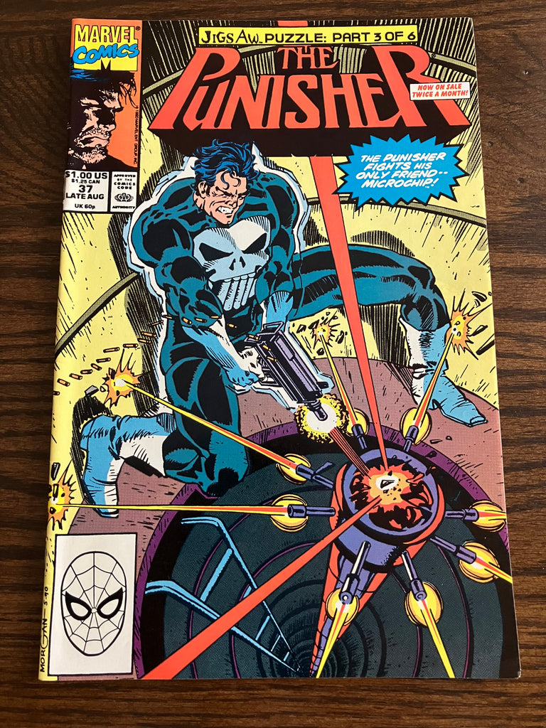 The Punisher #37 Jigsaw Puzzle: Part 3 Of 6 August 1989 Marvel Comics