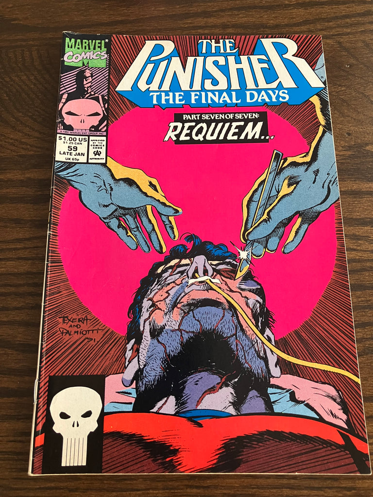 The Punisher #59 The Final Days Part 7 1992 Marvel Comics Book