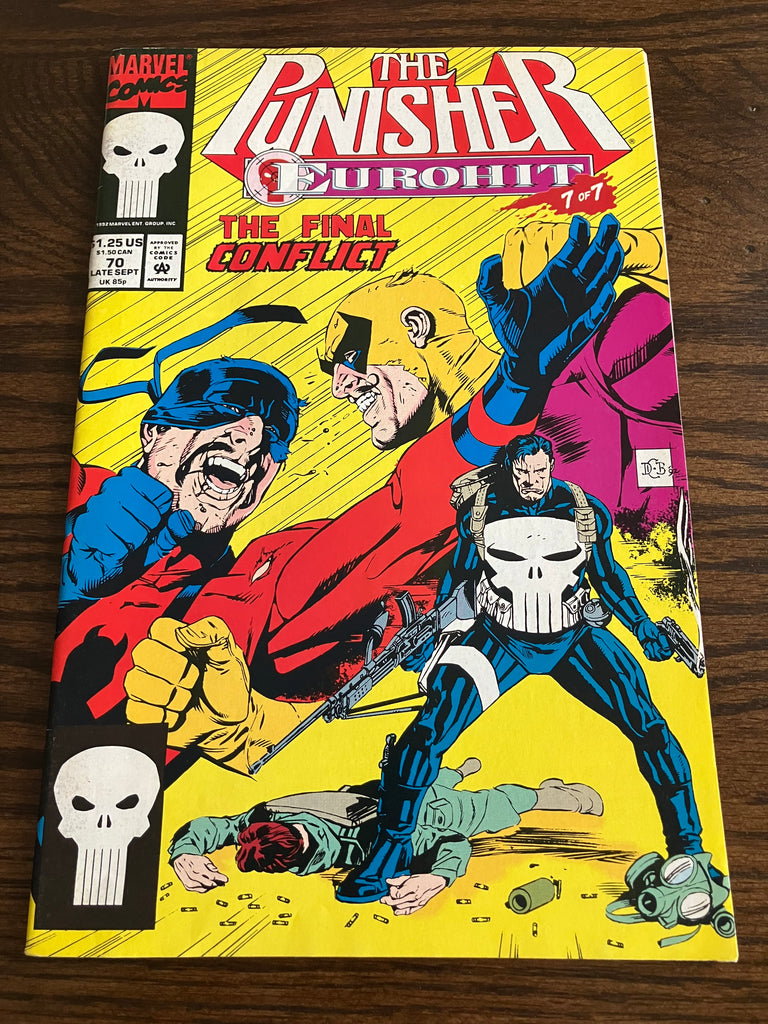 The Punisher #70 Eurohit 7 of 7 (Sep 1992 Marvel)
