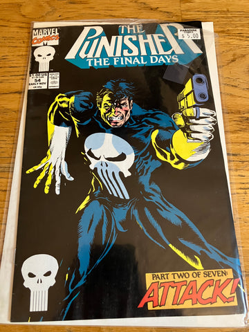 The Punisher #54 (Marvel Nov 1991) The Final Days Part Two of Seven: ATTACK!