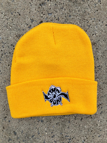 TIMEBOMB - OG JOKER CLOCK - BEANIE CAP - YELLOW