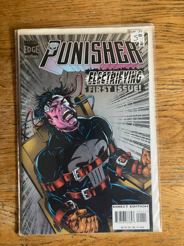 PUNISHER #1 Electrifying First Issue 1995 (MARVEL EDGE)