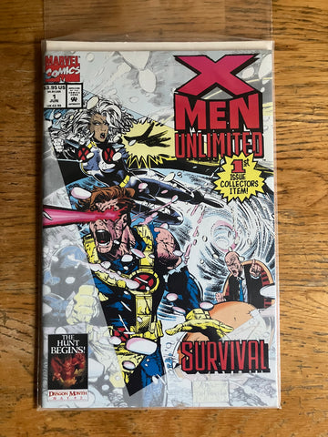 X-MEN UNLIMITED #1 (1993) CAPULLO BACHALO QUESADA GIANT-SIZED ISSUE