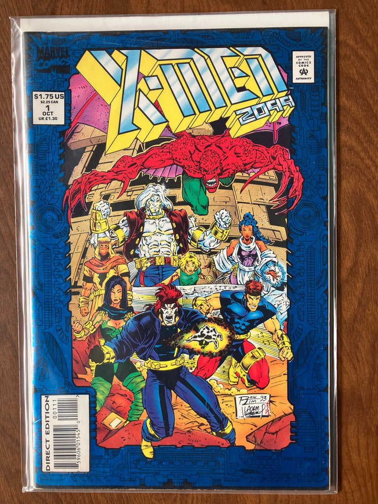 X-Men 2099 #1 | Marvel Comics Vol. 1. 1993 | Blue Foil Cover |