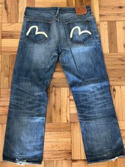 Vintage - Evisu Genes - selvage-size 36