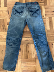 Vintage- Godwin Denim -The Standard fit -selvage- Size 36 - by Geofrey Godwin -Rare