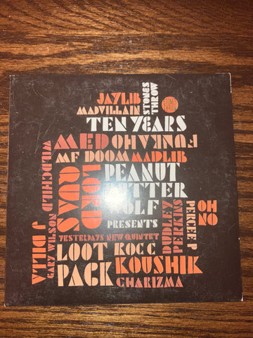 CD -Used - Peanut Butter Wolf -Stone Throws - Mixtape Feat Jaylib - Quasimoto -Madlib & More