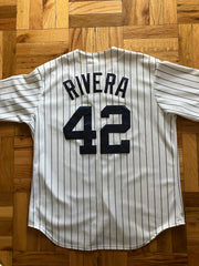 Vintage- New York Yankees 2013 Authentic Majestic - Manny Rivera #42 Retirement Jersey