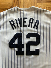 Vintage- New York Yankees 2013 Authentic Majestic - Manny Rivera #42 Retirement Jersey