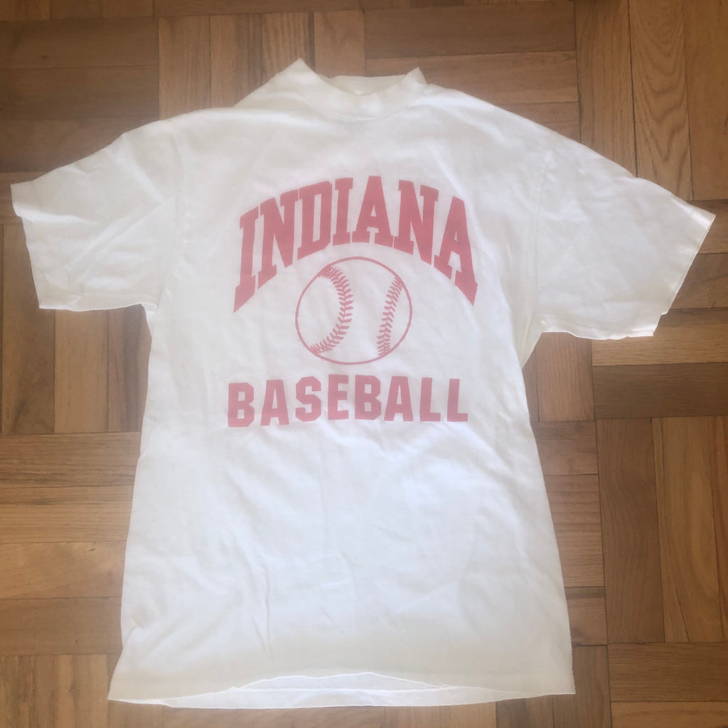 Vintage - Indiana Baseball Tee Size Small 1986