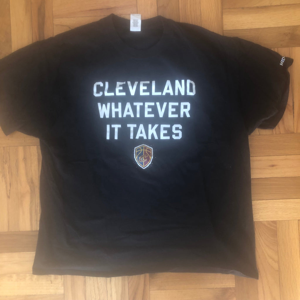 Vintage- Cleveland Cavs - Tee - What Ever It Takes Play Offs Tee Rare .XL