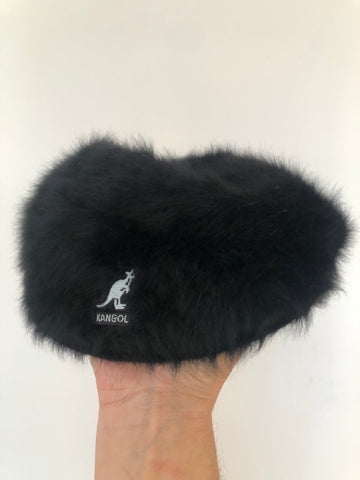 Vintage - Kangol Fuzzy Fur Derby Cap Size XL