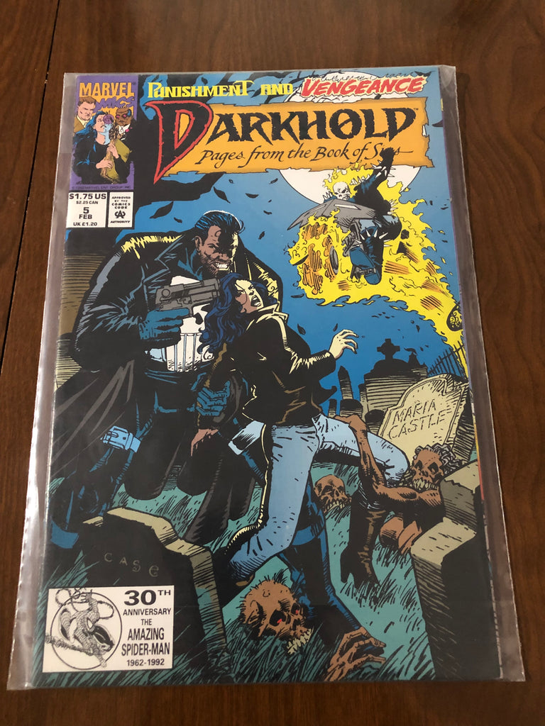 Darkhold: Pages from the Book of Sins (1992) #5 NM 9.4 Punisher Ghost Rider