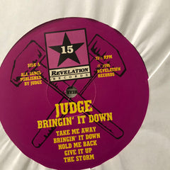 Judge - Bringing It Down - 	Revelation Records – Revelation: 15  Vinyl, LP, Album