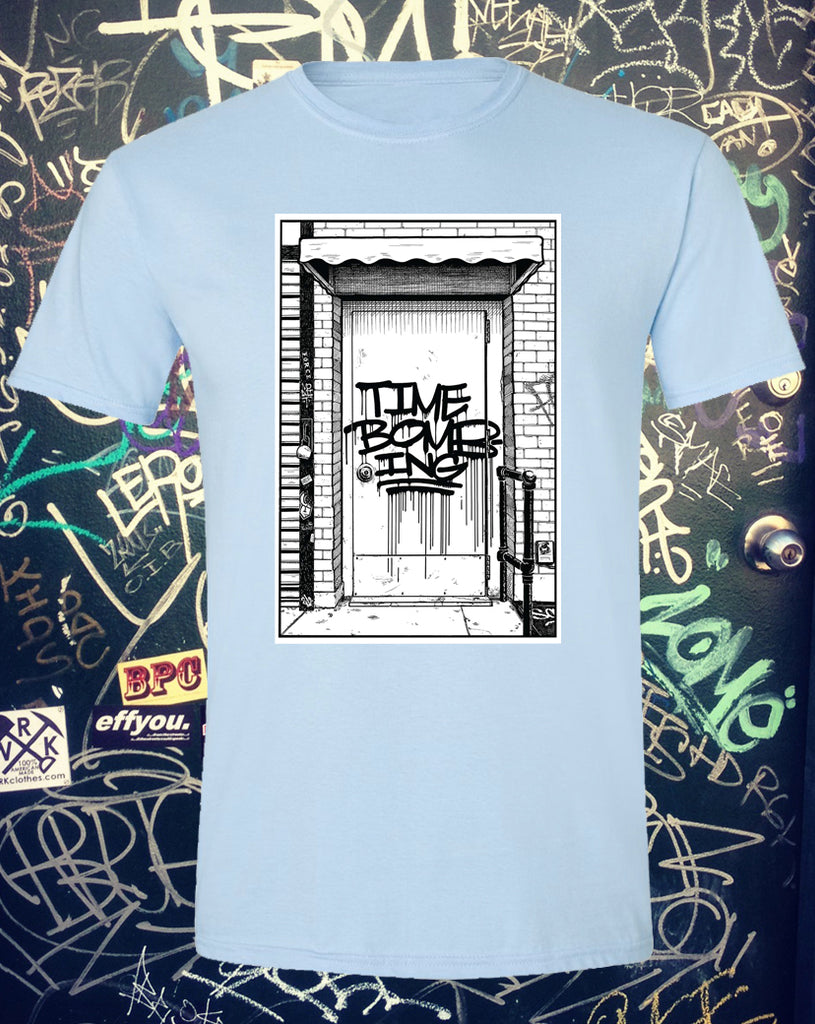 Timebomb - Summer Time Bombing Tee Shirt - Baby Blue  - Limited Edition x CD