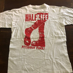 Vintage - Half Life - Security - Pittsburgh Punk - Extremely Rare Tee