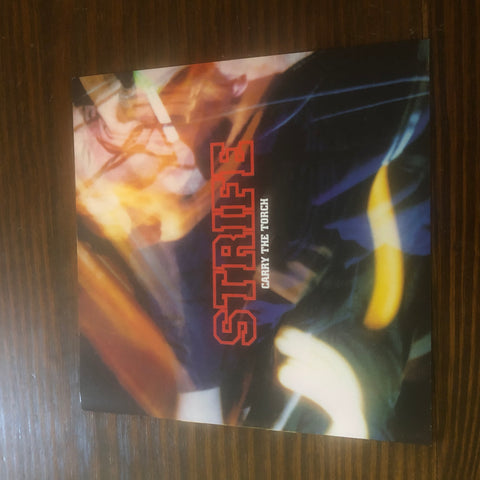 Strife - Carry The Torch - 	6131 Records –  The Hundreds –Vinyl, 7", Red