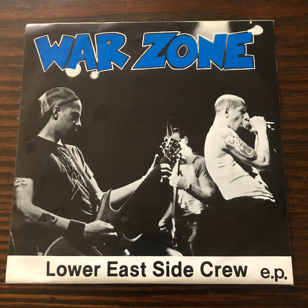 War Zone  – Lower East Side Crew E.P. Revelation Records 1 –Vinyl, 7", 45 RPM, EP, Repress