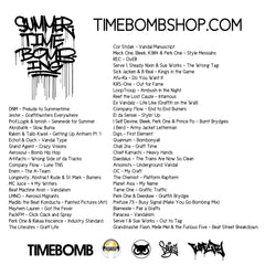 Timebomb - Summer Time Bombing Tee Shirt - Baby Blue  - Limited Edition x CD