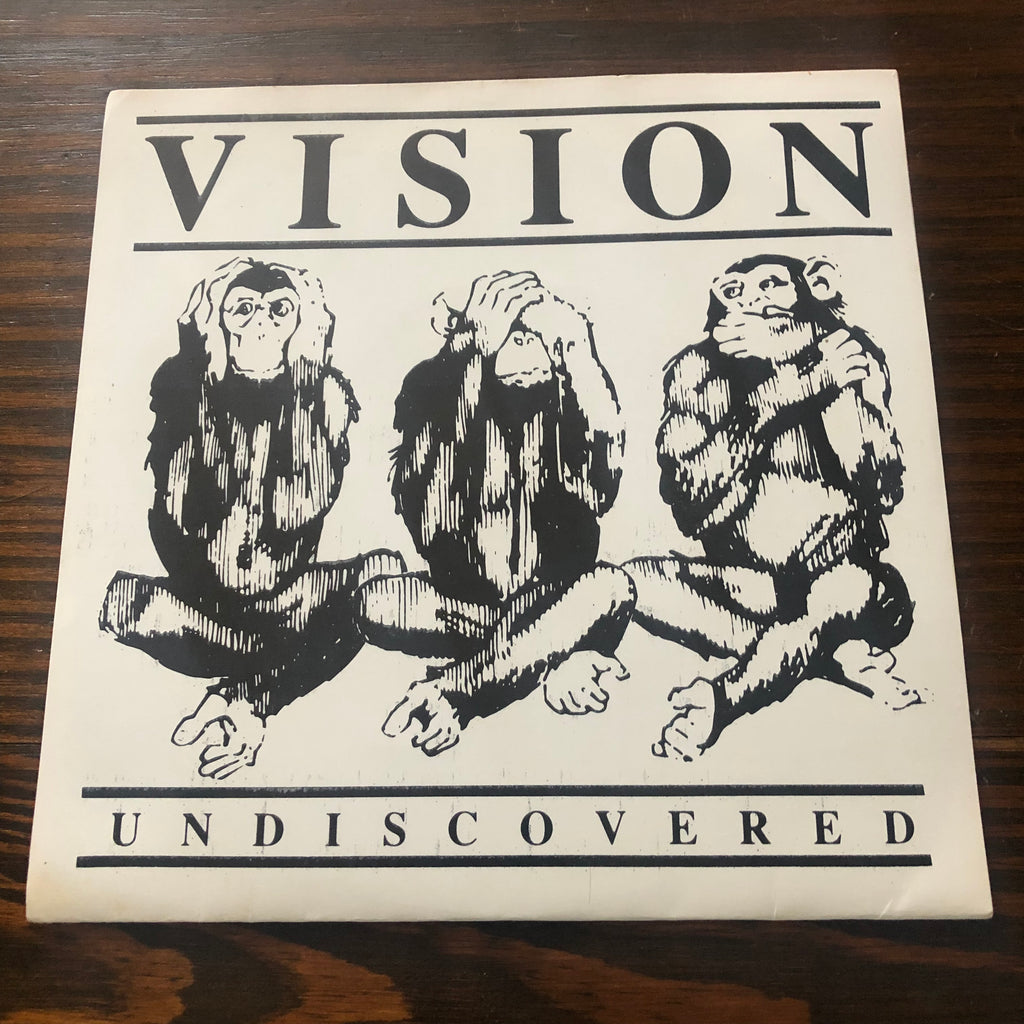 Vision - Undiscovered ,  Vinyl, 7", 33 ⅓ RPM, EP