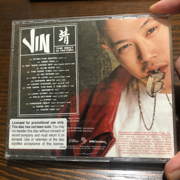 CD - Used - Jin - The Rest is History -Ruff Ryders – timebombshop
