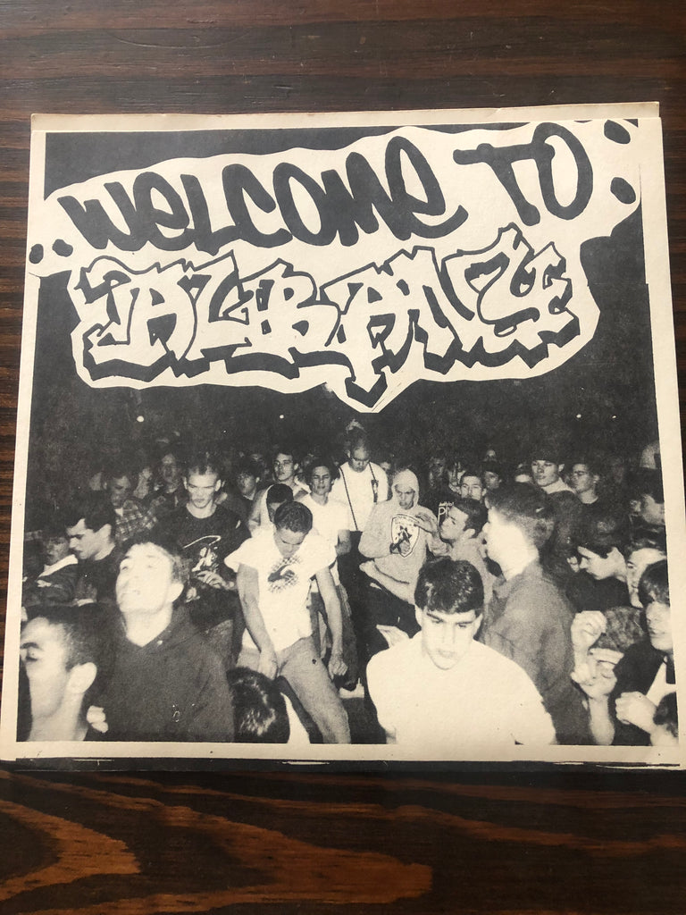 Various - Welcome to Albany Grinch Records ‎– NUMBER:1  Vinyl, 7", 33 ⅓ RPM, Compilation