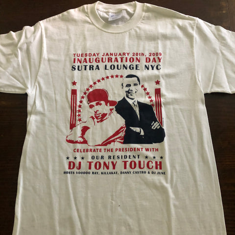 Vintage - Dj Tony Touch -Inauguration Day Jan 20th 2009 Tee