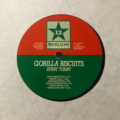 Gorilla Biscuits - Start Today - Revelation Records 	 Vinyl, LP, Album, Embossed Cover