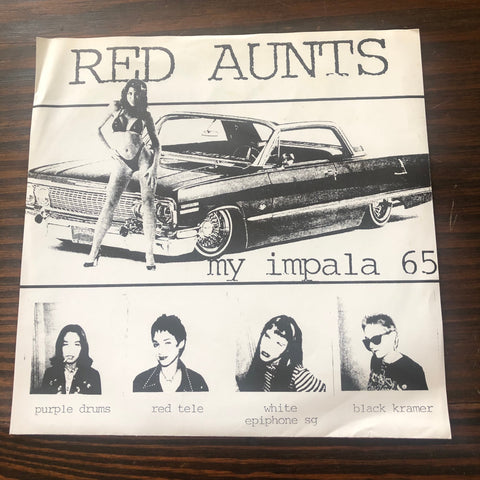Red Aunts / Claw Hammer - My Impala 65 / Car Down  Label:	Gearhead Records – RPM 002 	 Vinyl, 7", Single, 45 RPM