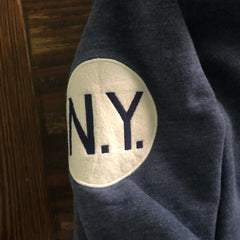 Vintage - Mitchell & Ness New York Yankees Raglan Hooded Sweatshirt XL