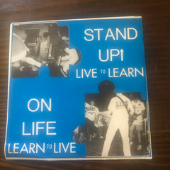 Stand Up / On Life - Live to Learn - I Records – Web Of Sound – WOS2  Vinyl, 7", 45 RPM