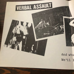 Verbal Assault - Learn -  Positive Force Records ‎– No. 7 -  Vinyl, 12", 33 ⅓ RPM, EP