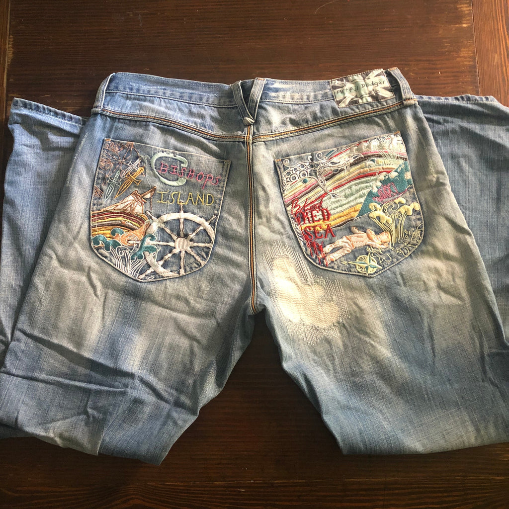 Vintage -Artful Dodger - Size 36 -Denim Jeans-Bishop Island