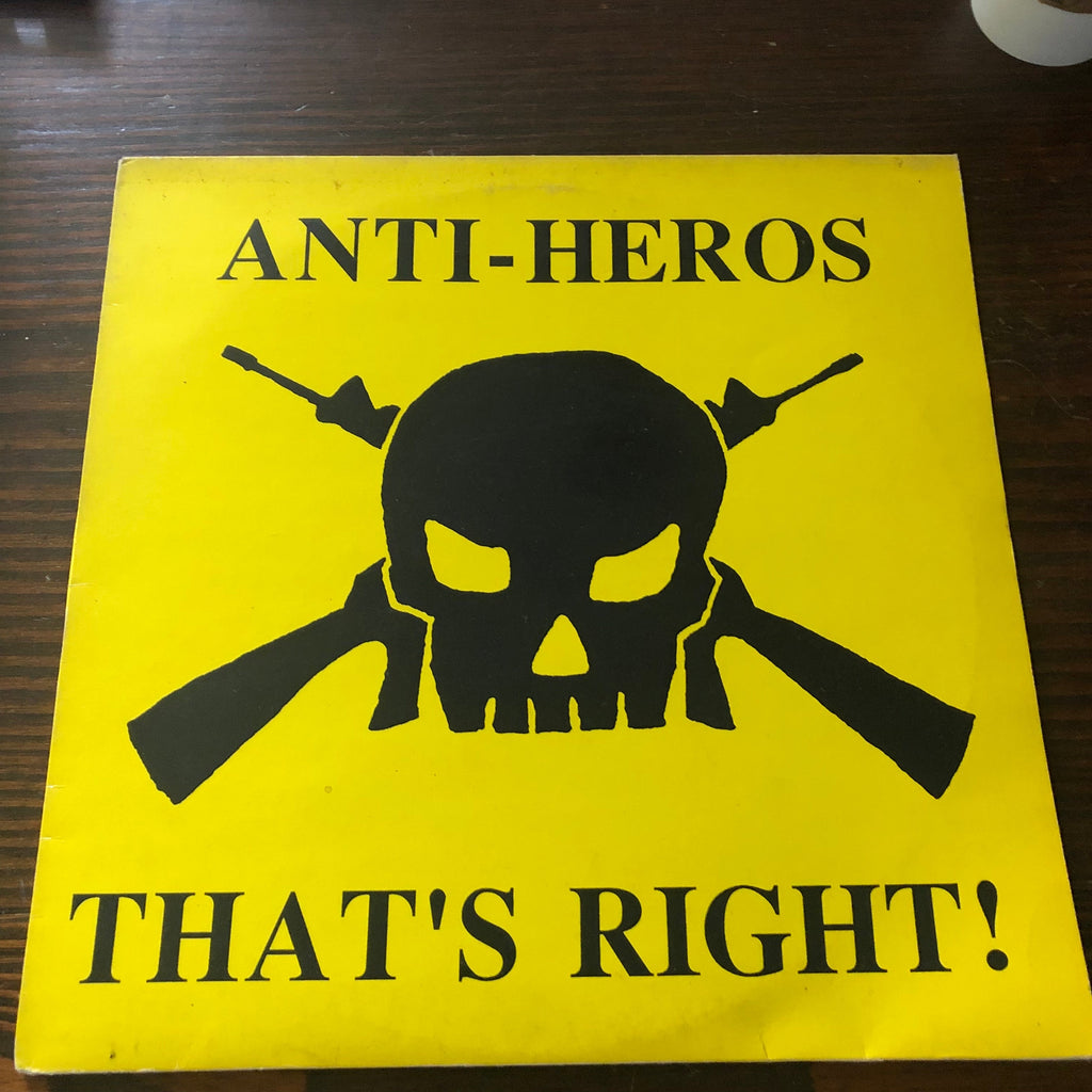 Anti- Heros - That’s Right - 	Link Records  Vinyl, LP, Album, Blue Labels