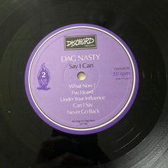 Dag Nasty - Can I Say - 	Dischord Records – Dischord 19, Dischord Records – Vinyl, LP, Album, $5.00 Postpaid